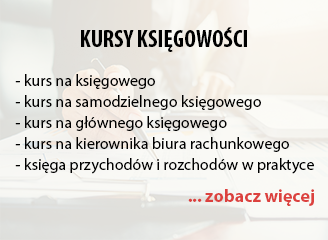 Kursy finansowo – księgowe